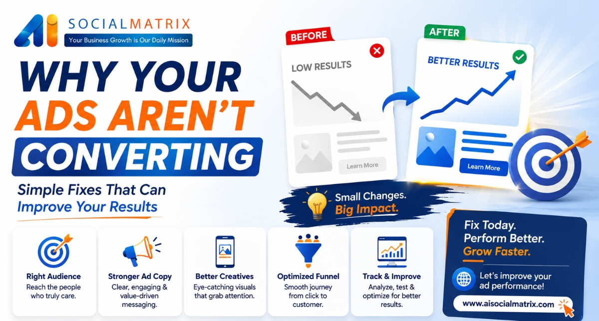 Why Your Ads Aren't Converting: Simple Fixes That Can Improve Your Results